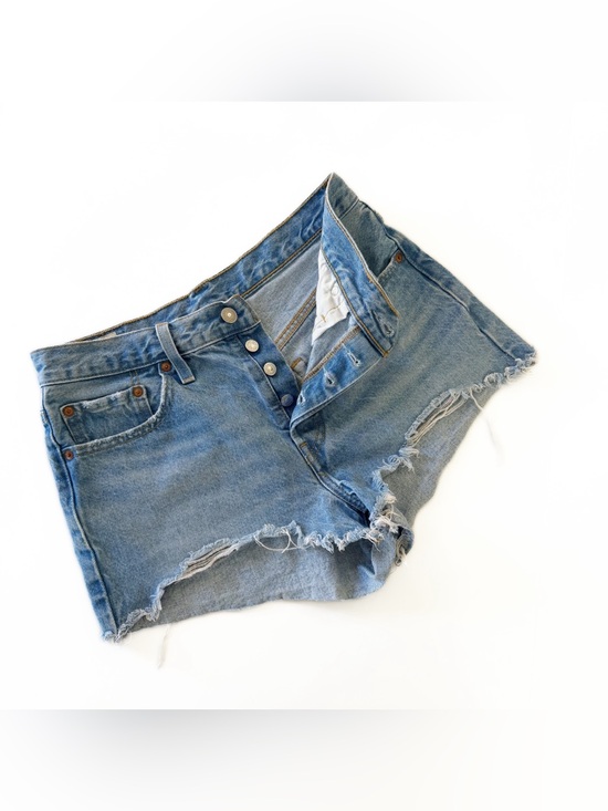 Levi's Pants - Levi’s Premium Shorts Womens 28 501 Cut Off Boho Festival Button Fly